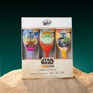Wet Brush Original Detangler Stars War Mandalorian Edition